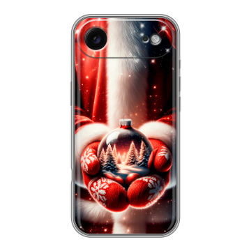 Силиконовый чехол на Iphone 17 Air с принтом Новый год Силиконовый чехол на Iphone 17 Air с принтом Новый год