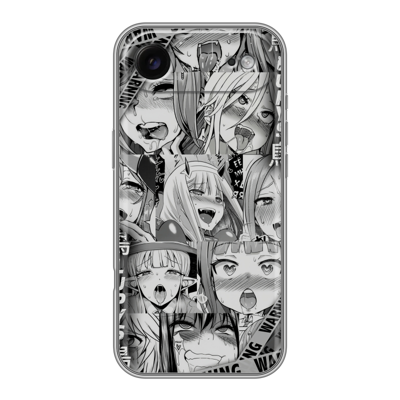 Силиконовый чехол на Iphone 17 Air с принтом Ahegao Ахегао Аниме Силиконовый чехол на Iphone 17 Air с принтом Ahegao Ахегао Аниме