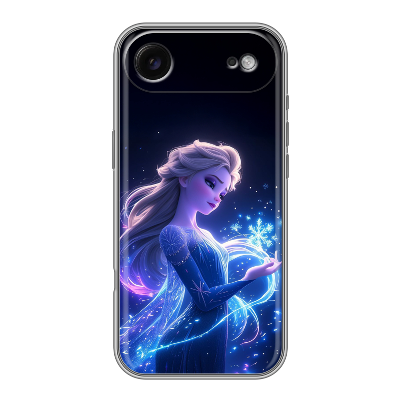 Силиконовый чехол на Iphone 17 Air с принтом Холодное сердце Frozen Силиконовый чехол на Iphone 17 Air с принтом Холодное сердце Frozen