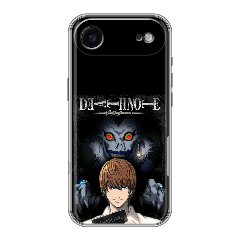 Силиконовый чехол на Iphone 17 Air с принтом Death note Тетрадь смерти Силиконовый чехол на Iphone 17 Air с принтом Death note Тетрадь смерти