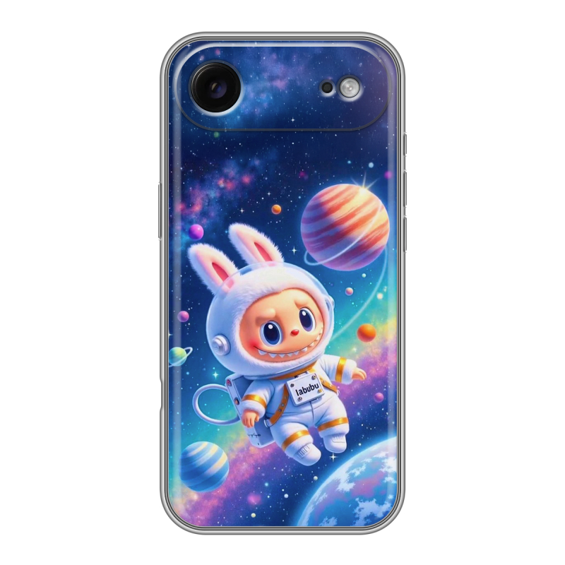Силиконовый чехол на Iphone 17 Air с принтом Labubu Лабубу Силиконовый чехол на Iphone 17 Air с принтом Labubu Лабубу