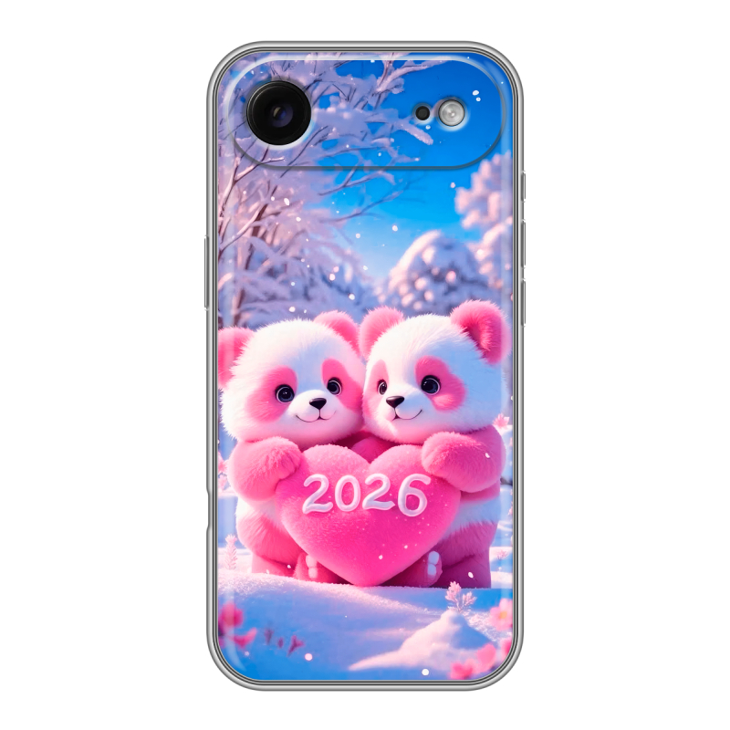 Силиконовый чехол на Iphone 17 Air с принтом Новый год Силиконовый чехол на Iphone 17 Air с принтом Новый год