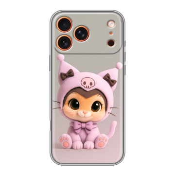Силиконовый чехол на Iphone 17 Pro с принтом Куроми Kuromi Силиконовый чехол на Iphone 17 Pro с принтом Куроми Kuromi