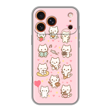 Силиконовый чехол на Iphone 17 Pro с принтом Hello Kitty Хелоу Кити Силиконовый чехол на Iphone 17 Pro с принтом Hello Kitty Хелоу Кити