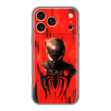 Силиконовый чехол на Iphone 17 Pro с принтом человек паук spiderman Силиконовый чехол на Iphone 17 Pro с принтом человек паук spiderman