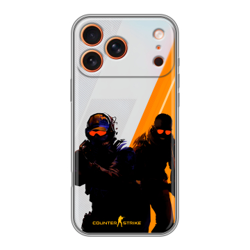 Силиконовый чехол на Iphone 17 Pro с принтом Контер страйк Counter strike Силиконовый чехол на Iphone 17 Pro с принтом Контер страйк Counter strike
