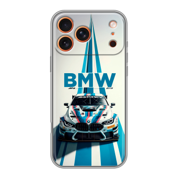 Силиконовый чехол на Iphone 17 Pro с принтом БМВ BMW Силиконовый чехол на Iphone 17 Pro с принтом БМВ BMW