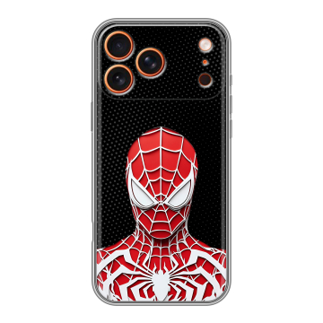Силиконовый чехол на Iphone 17 Pro с принтом человек паук spiderman Силиконовый чехол на Iphone 17 Pro с принтом человек паук spiderman