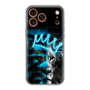 Силиконовый чехол на Iphone 17 Pro с принтом Король лев
