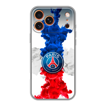 Силиконовый чехол на Iphone 17 Pro с принтом PSG ПСЖ