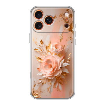 Силиконовый чехол на Iphone 17 Pro с принтом женский