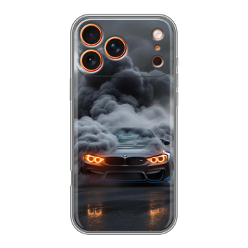 Силиконовый чехол на Iphone 17 Pro с принтом BMW БМВ Силиконовый чехол на Iphone 17 Pro с принтом BMW БМВ