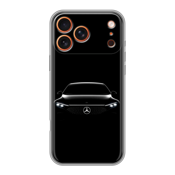 Силиконовый чехол на Iphone 17 Pro с принтом Mercedes Мерседес Силиконовый чехол на Iphone 17 Pro с принтом Mercedes Мерседес