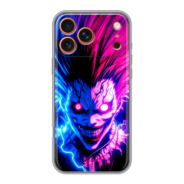Силиконовый чехол на Iphone 17 Pro с принтом Death note Тетрадь смерти