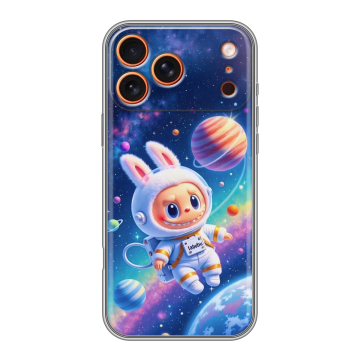 Силиконовый чехол на Iphone 17 Pro с принтом Labubu Лабубу Силиконовый чехол на Iphone 17 Pro с принтом Labubu Лабубу