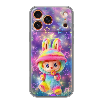 Силиконовый чехол на Iphone 17 Pro с принтом Labubu Лабубу Силиконовый чехол на Iphone 17 Pro с принтом Labubu Лабубу