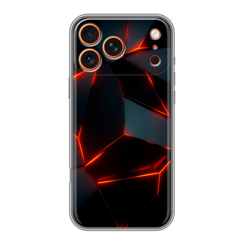 Силиконовый чехол на Iphone 17 Pro с принтом Яркие абстракции Силиконовый чехол на Iphone 17 Pro с принтом Яркие абстракции