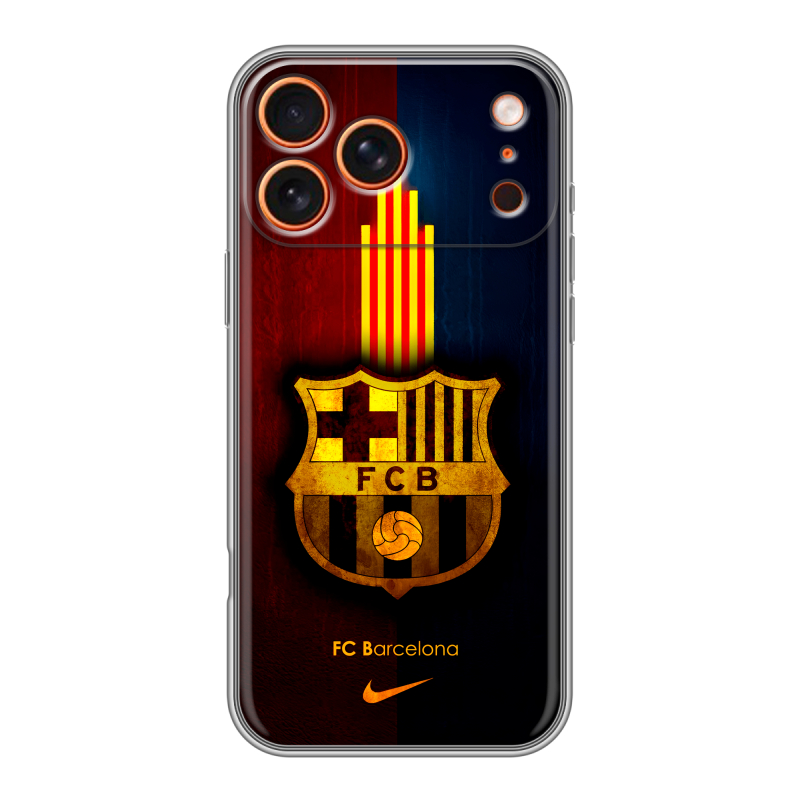 Силиконовый чехол на Iphone 17 Pro с принтом Барселона Barcelona Силиконовый чехол на Iphone 17 Pro с принтом Барселона Barcelona