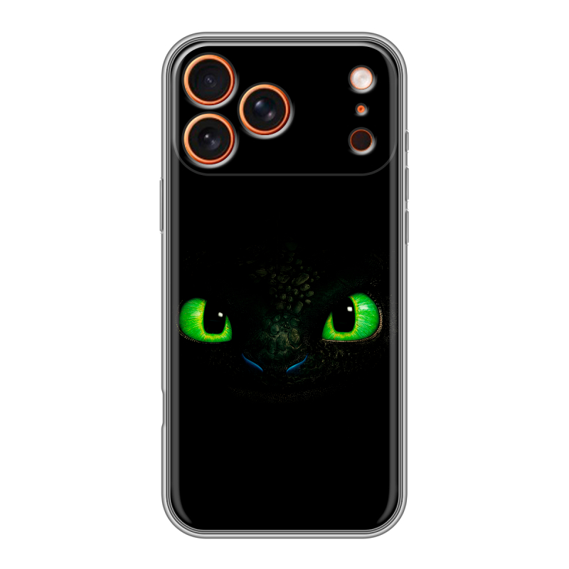 Силиконовый чехол на Iphone 17 Pro с принтом Как приручить дракона Силиконовый чехол на Iphone 17 Pro с принтом Как приручить дракона