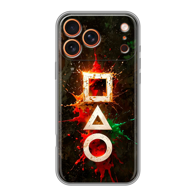 Силиконовый чехол на Iphone 17 Pro с принтом Squid Game Игра кальмара Силиконовый чехол на Iphone 17 Pro с принтом Squid Game Игра кальмара