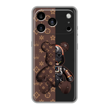 Силиконовый чехол на Iphone 17 Pro Max с принтом Луи робот Силиконовый чехол на Iphone 17 Pro Max с принтом Луи робот