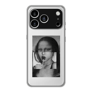 Силиконовый чехол на Iphone 17 Pro Max с принтом Мона Лиза Силиконовый чехол на Iphone 17 Pro Max с принтом Мона Лиза