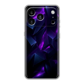 Силиконовый чехол на Iphone 17 Pro Max с принтом Абстракиция