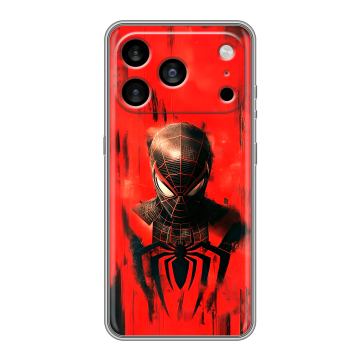 Силиконовый чехол на Iphone 17 Pro Max с принтом человек паук spiderman Силиконовый чехол на Iphone 17 Pro Max с принтом человек паук spiderman