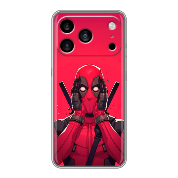 Силиконовый чехол на Iphone 17 Pro Max с принтом Дедпул Deadpool Силиконовый чехол на Iphone 17 Pro Max с принтом Дедпул Deadpool
