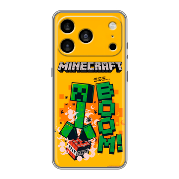 Силиконовый чехол на Iphone 17 Pro Max с принтом Майнкрафт Minecraft Силиконовый чехол на Iphone 17 Pro Max с принтом Майнкрафт Minecraft