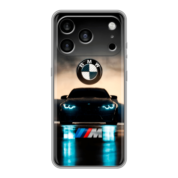 Силиконовый чехол на Iphone 17 Pro Max с принтом БМВ BMW Силиконовый чехол на Iphone 17 Pro Max с принтом БМВ BMW