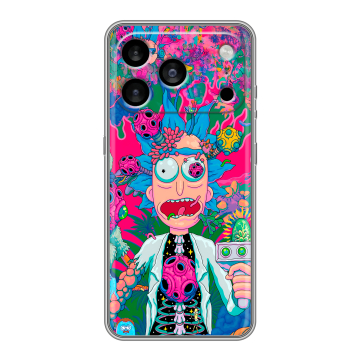 Силиконовый чехол на Iphone 17 Pro Max с принтом Рик и Морти Rick Morty Силиконовый чехол на Iphone 17 Pro Max с принтом Рик и Морти Rick Morty