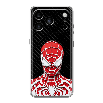 Силиконовый чехол на Iphone 17 Pro Max с принтом человек паук spiderman Силиконовый чехол на Iphone 17 Pro Max с принтом человек паук spiderman