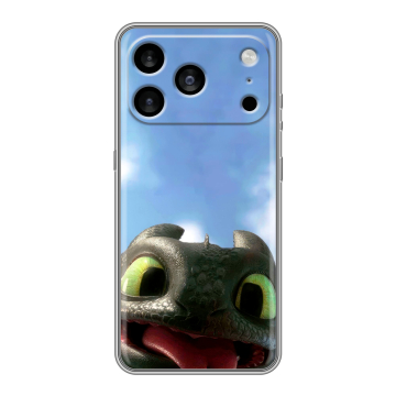 Силиконовый чехол на Iphone 17 Pro Max с принтом Как приручить дракона Силиконовый чехол на Iphone 17 Pro Max с принтом Как приручить дракона