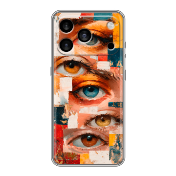 Силиконовый чехол на Iphone 17 Pro Max с принтом Модный принт