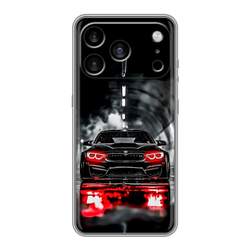 Силиконовый чехол на Iphone 17 Pro Max с принтом BMW БМВ Силиконовый чехол на Iphone 17 Pro Max с принтом BMW БМВ