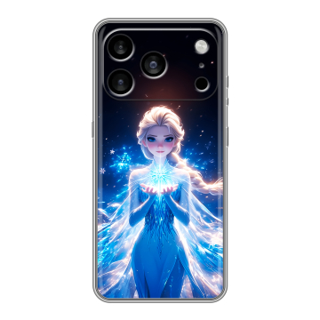 Силиконовый чехол на Iphone 17 Pro Max с принтом Холодное сердце Frozen Силиконовый чехол на Iphone 17 Pro Max с принтом Холодное сердце Frozen