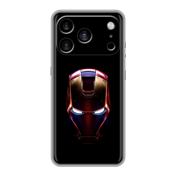 Силиконовый чехол на Iphone 17 Pro Max с принтом IronMan Железный человек Силиконовый чехол на Iphone 17 Pro Max с принтом IronMan Железный человек