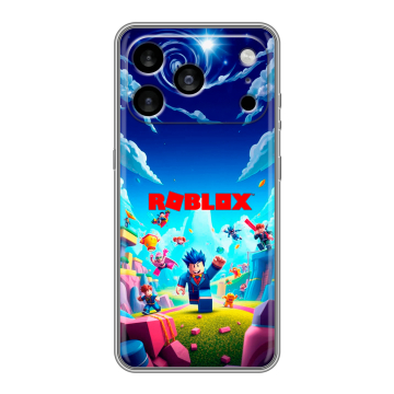 Силиконовый чехол на Iphone 17 Pro Max с принтом Roblox Роблокс Силиконовый чехол на Iphone 17 Pro Max с принтом Roblox Роблокс
