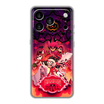 Силиконовый чехол на Iphone 17 Pro Max с принтом Hazbin Hotel Отель Хазбин Силиконовый чехол на Iphone 17 Pro Max с принтом Hazbin Hotel Отель Хазбин