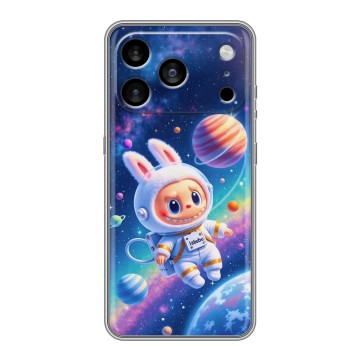 Силиконовый чехол на Iphone 17 Pro Max с принтом Labubu Лабубу Силиконовый чехол на Iphone 17 Pro Max с принтом Labubu Лабубу