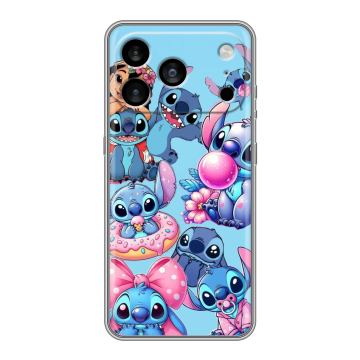 Силиконовый чехол на Iphone 17 Pro Max с принтом Лило и Стич