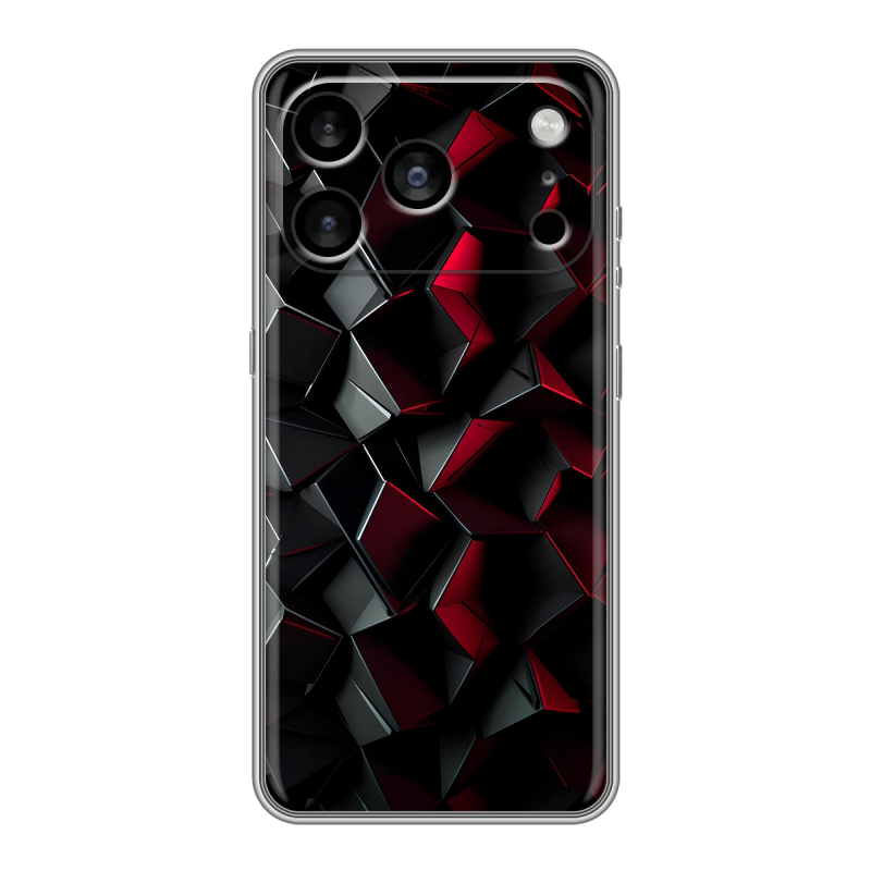 Силиконовый чехол на Iphone 17 Pro Max с принтом Абстракция Силиконовый чехол на Iphone 17 Pro Max с принтом Абстракция