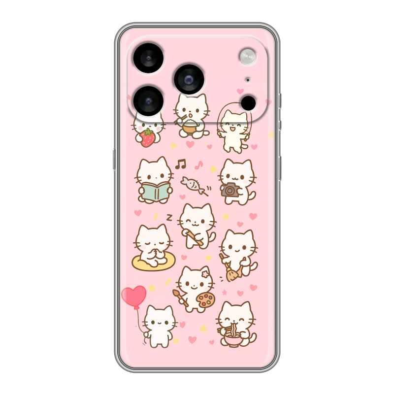 Силиконовый чехол на Iphone 17 Pro Max с принтом Hello Kitty Хелоу Кити Силиконовый чехол на Iphone 17 Pro Max с принтом Hello Kitty Хелоу Кити
