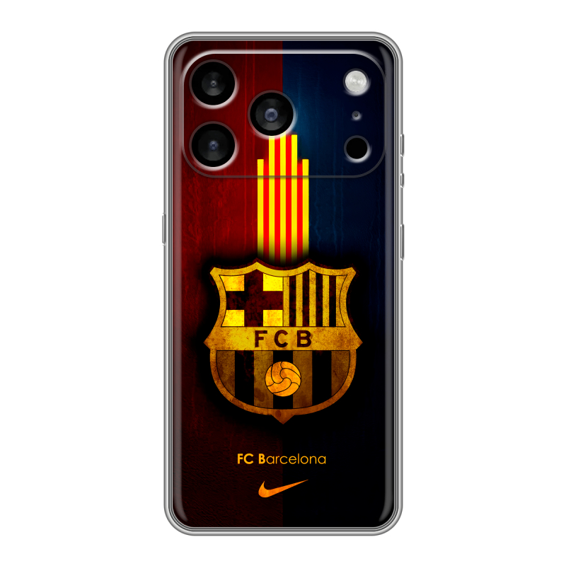 Силиконовый чехол на Iphone 17 Pro Max с принтом Барселона Barcelona Силиконовый чехол на Iphone 17 Pro Max с принтом Барселона Barcelona