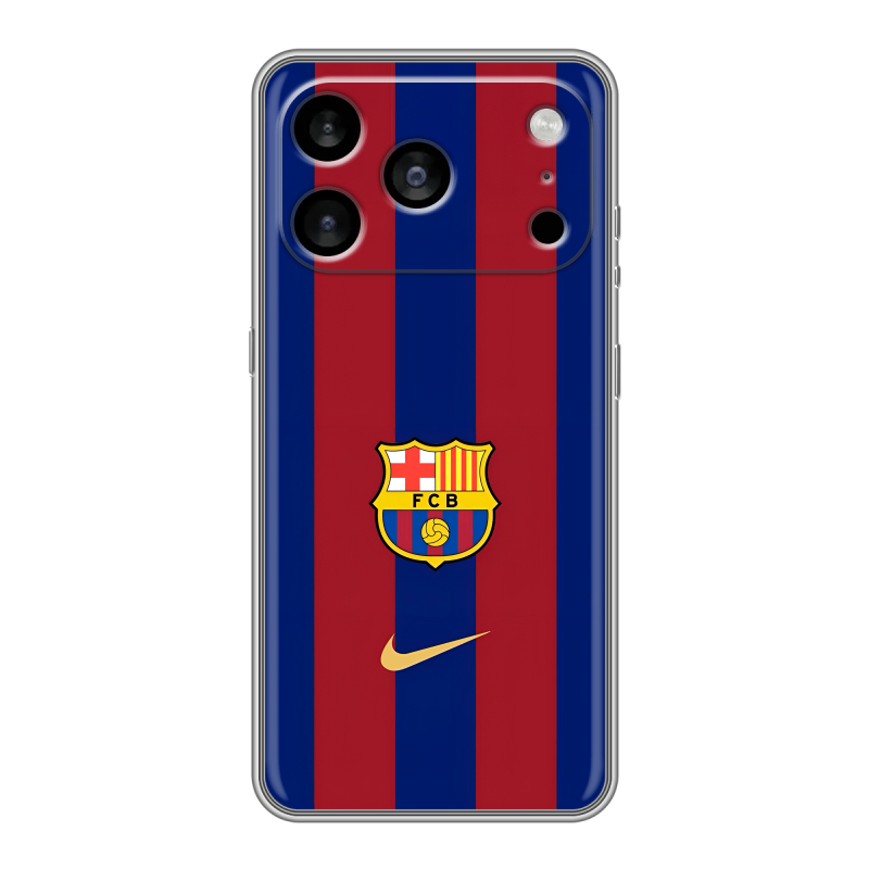 Силиконовый чехол на Iphone 17 Pro Max с принтом Барселона Barcelona Силиконовый чехол на Iphone 17 Pro Max с принтом Барселона Barcelona