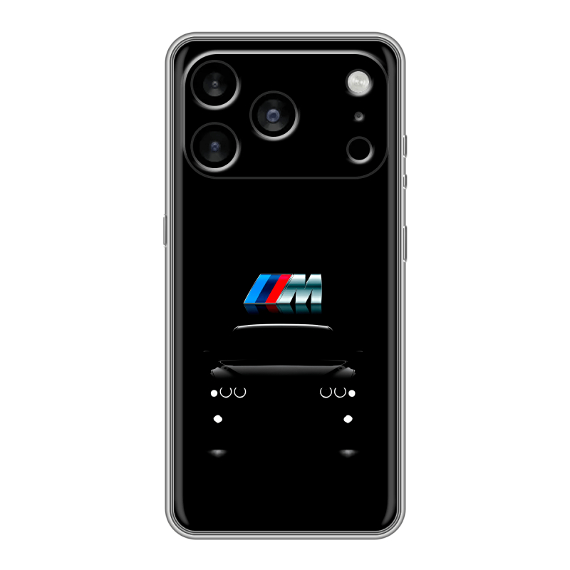 Силиконовый чехол на Iphone 17 Pro Max с принтом БМВ BMW Силиконовый чехол на Iphone 17 Pro Max с принтом БМВ BMW