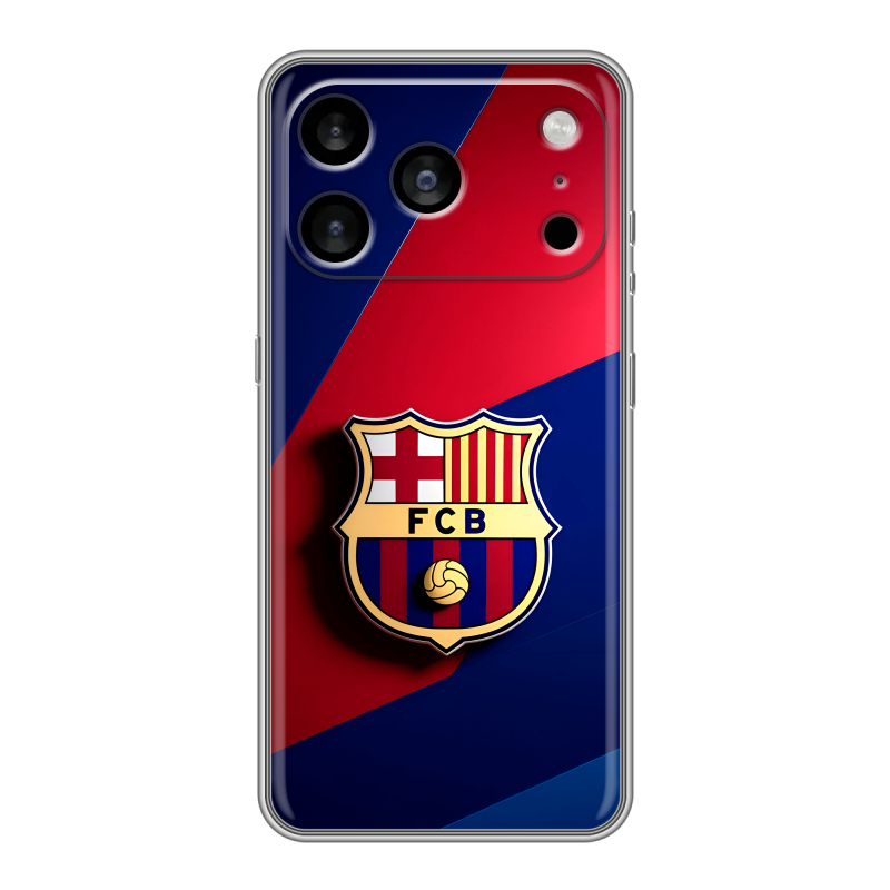 Силиконовый чехол на Iphone 17 Pro Max с принтом Барселона Barcelona Силиконовый чехол на Iphone 17 Pro Max с принтом Барселона Barcelona