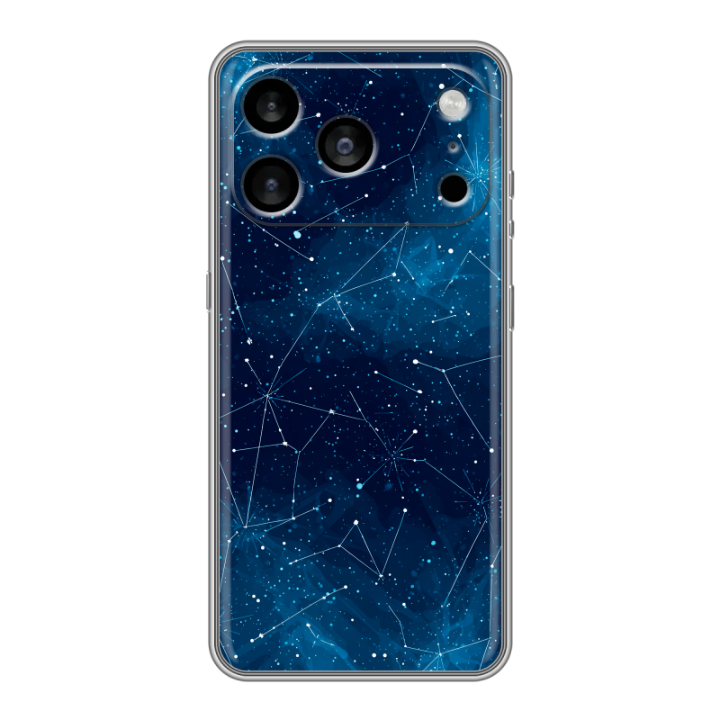 Силиконовый чехол на Iphone 17 Pro Max с принтом Космос звезды Силиконовый чехол на Iphone 17 Pro Max с принтом Космос звезды