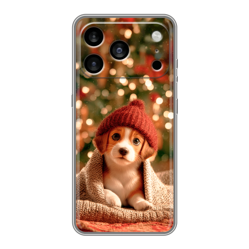 Силиконовый чехол на Iphone 17 Pro Max с принтом Новый год Силиконовый чехол на Iphone 17 Pro Max с принтом Новый год
